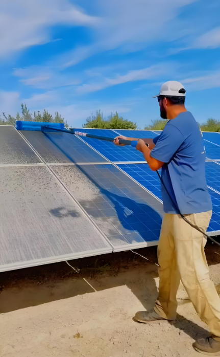 光伏面板清洁度会影响电池板的发电效率吗